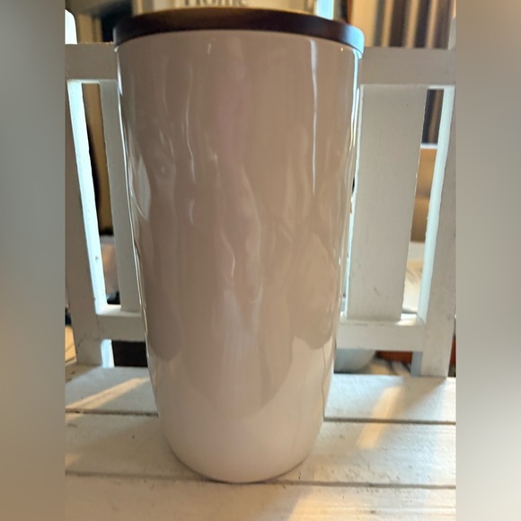 Rae Dunn White Pancake Mix Cellar - Picture 3 of 3